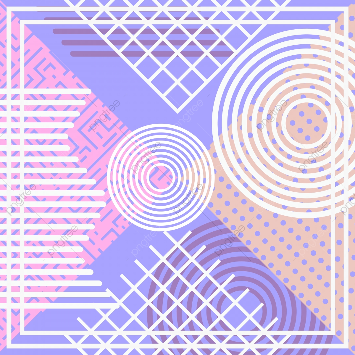 Geometric Abstract Pattern Background Vector With Pastel Color 1200x1200 Geometric Abstract Pattern Background Vector With Pastel Color