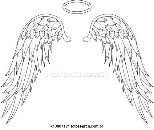 Angel Wings Stock Illustrations Angel Wings Clip Art Images 500x423 Angel Wings Stock Illustrations Angel Wings Clip Art Images