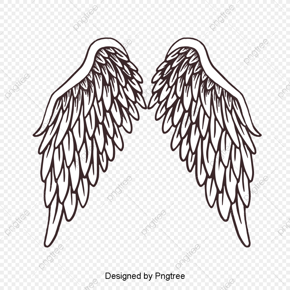 Vector Painted Feather Angel Wings, Vector, Hand Painted, Angel 1200x1200 Vector Painted Feather Angel Wings, Vector, Hand Painted, Angel