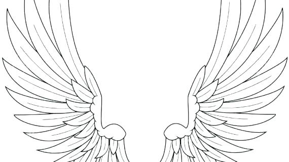 Angel Wings Template Free 570x320 Angel Wings Template Free
