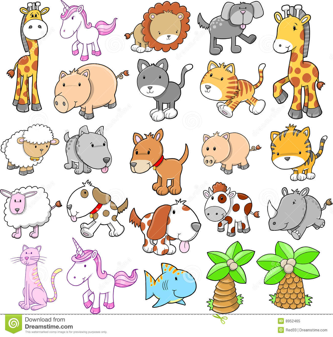 1300x1315 Baby Animals Vector Images Free Images