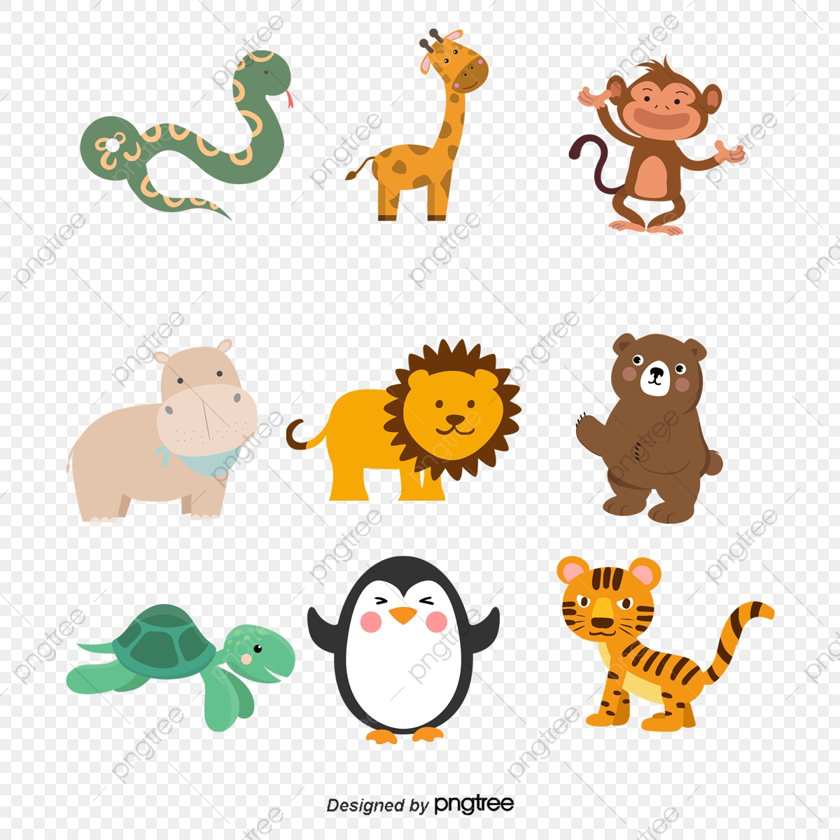 1200x1200 Vector Animals Collection, Animal Collection, Land Animals