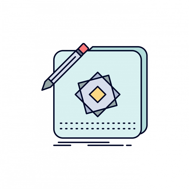 Design App Logo Application Design Flat Color Icon Vector, Agency 640x640 Design App Logo Application Design Flat Color Icon Vector, Agency