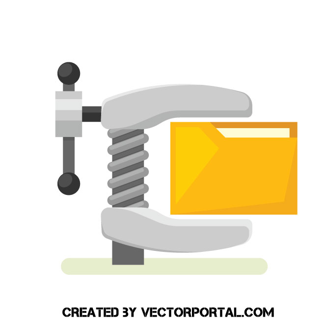 660x660 Compressed Archive Vector Icon