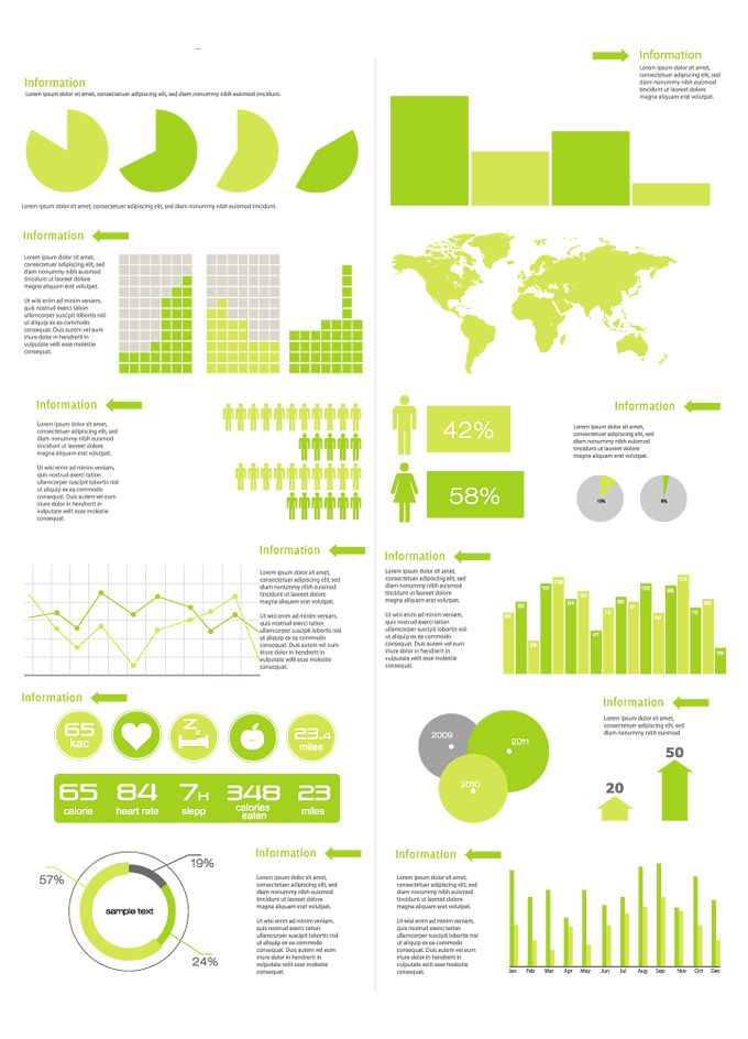 680x944 Vector Infographic Elements