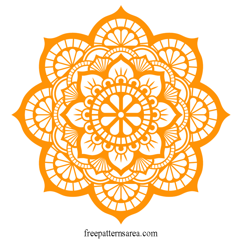 800x800 Lotus Mandala Vector Art Pattern Cricut Crafts Lotus