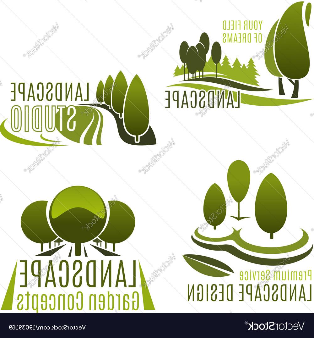 1000x1075 Best Landscape Company Logo Vector Image Free Vector Art, Images