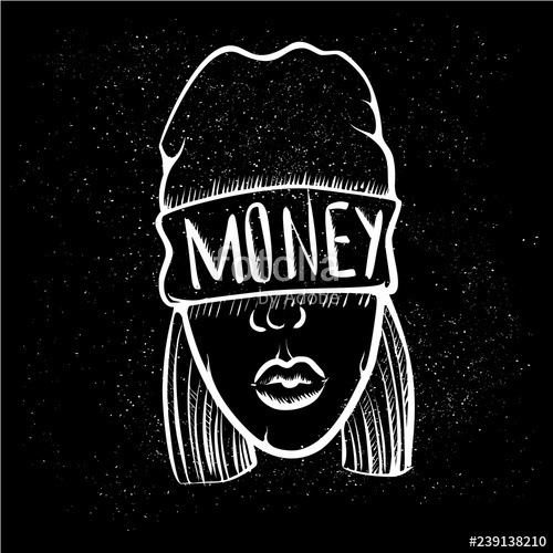 Hip Hop Music Girl Pretty Young Urban Rap Girl Lady Vector 500x500 Hip Hop Music Girl Pretty Young Urban Rap Girl Lady Vector