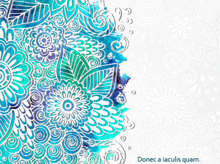 452x336 Fresh Watercolor Flowers Vector Background Free Vector