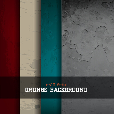 397x397 Grunge Textures Vector Background Set Free Vector In Encapsulated