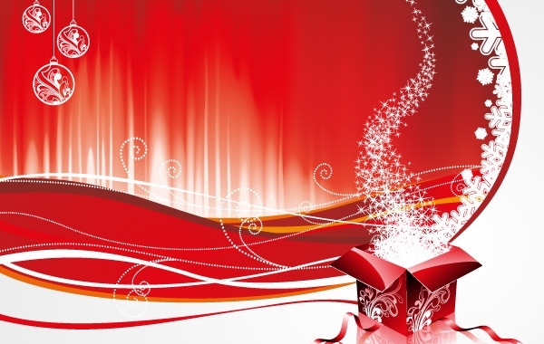 Free Vectors New Year Themes Wallpaper Vector Background Design 600x380 Free Vectors New Year Themes Wallpaper Vector Background Design