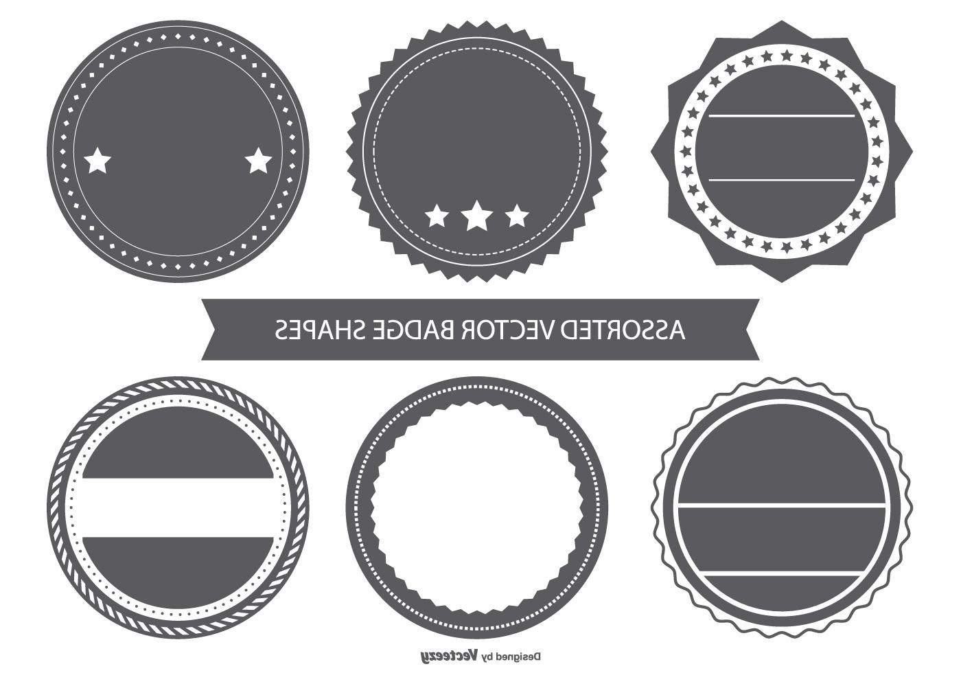 1400x980 Best Hd Vintage Badge Shape Vector Image Free Vector Art, Images