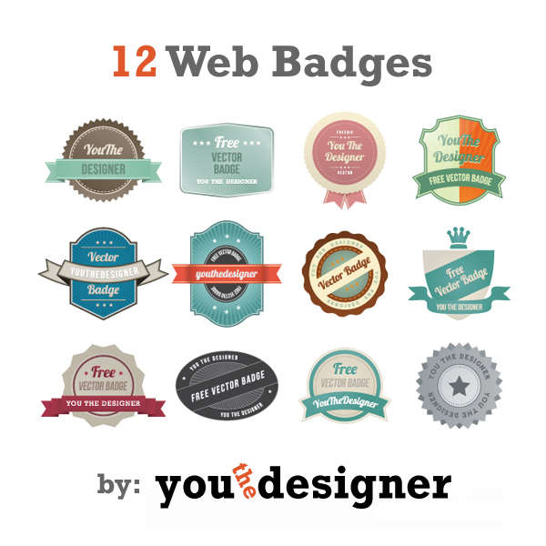 600x600 Free Vintage Badges That Are All The Rage!