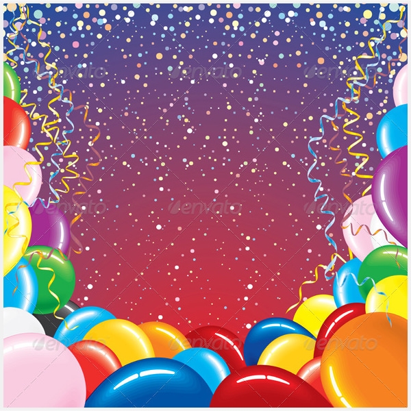 Free Vector Birthday Background