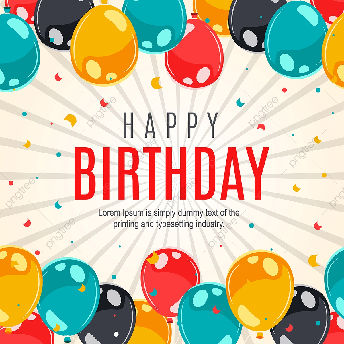 1200x1200 Vector Birthday Background, Background, Birthday, Invitation Png