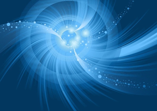 600x423 Vector Abstract Blue Background Free Vector In Encapsulated