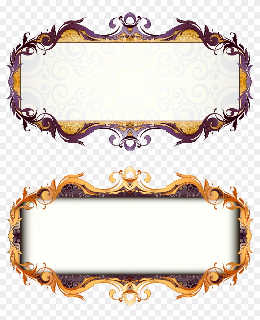 840x1032 Free Vector Borders And Frames Png