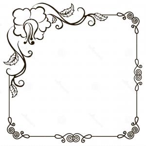 300x300 Vintage Frame Border Vector Free Vintage Calligraphy Borders Fab