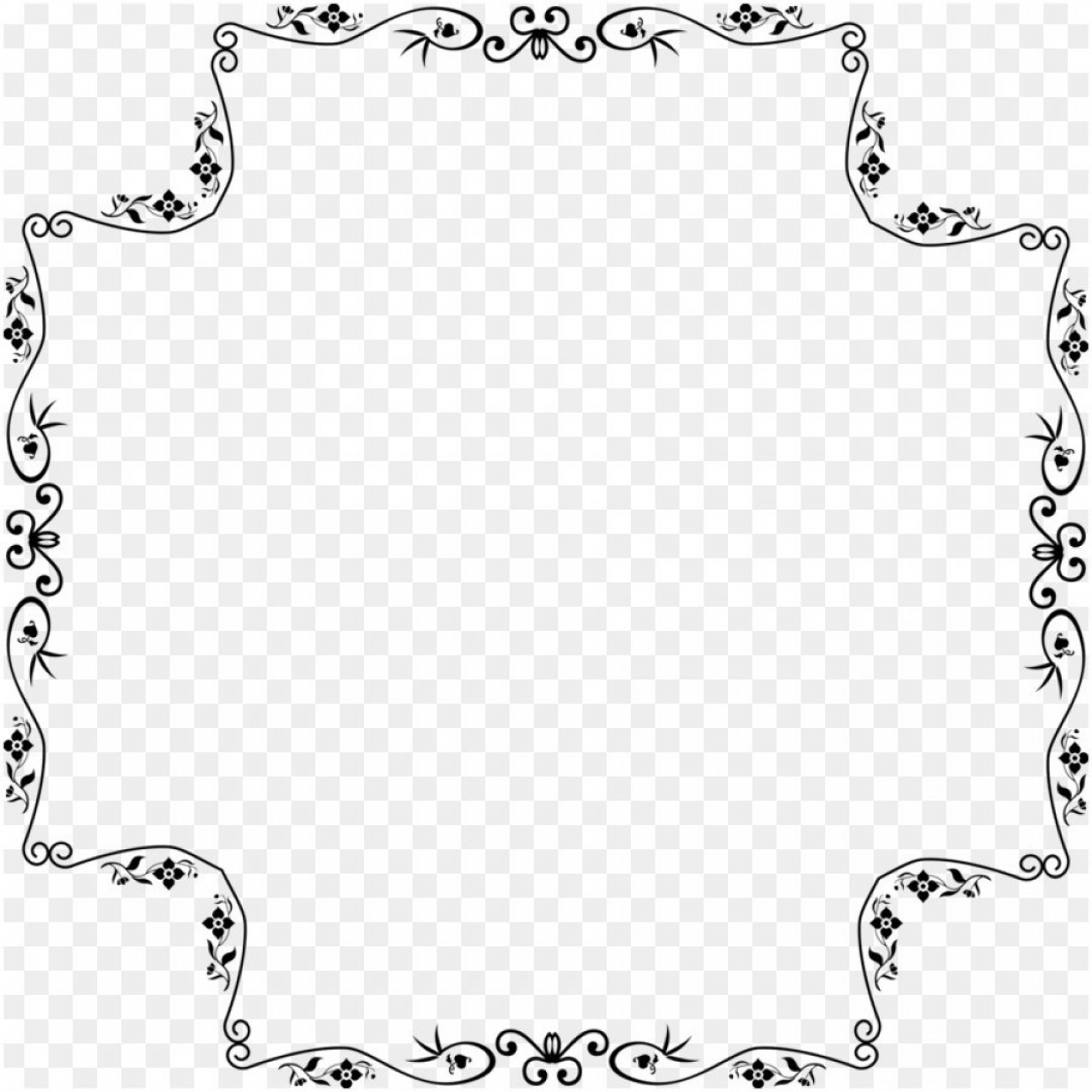 1296x1296 Frame Vector Free Download This Pack Includes Vector Borders Which
