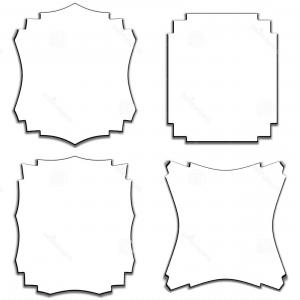 300x300 Royalty Free Stock Photo Vector Border Frames Set Image Hoodamathrun