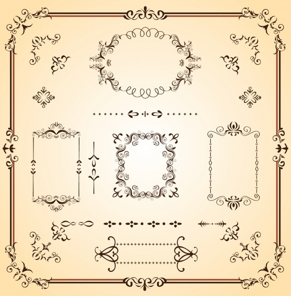 illustrator decorative borders download