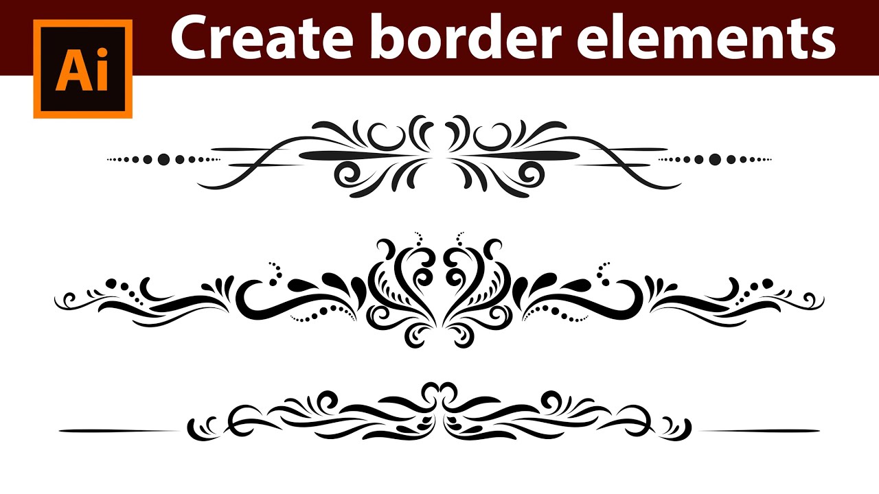 download border frames illustrator
