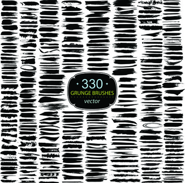 372x368 Vector Grunge Brush Free Vector Download