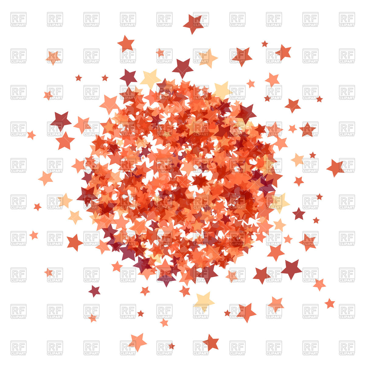 1200x1200 Red Star Burst Isolated On White Background Vector Image