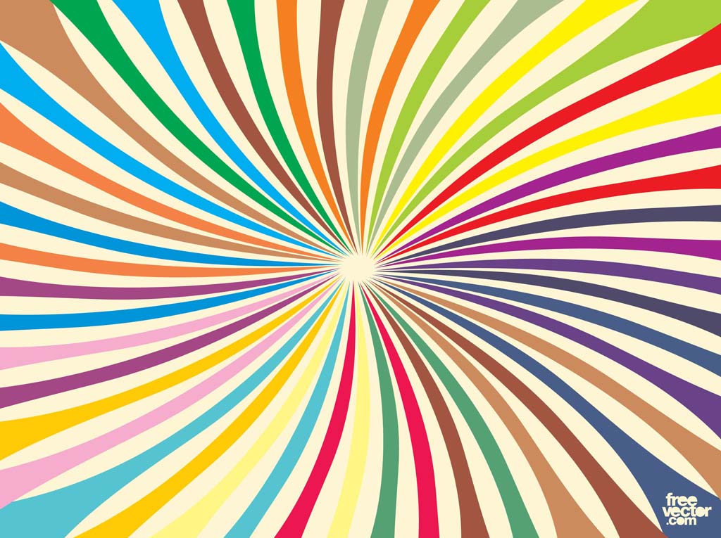 1024x765 Colorful Burst Vector Vector Art Graphics