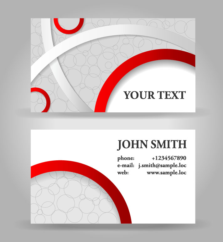 Free Vector Business Card