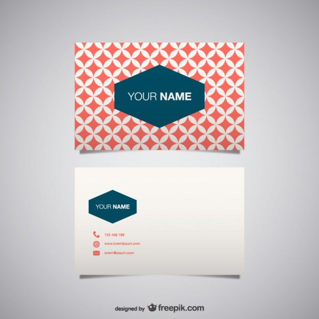 626x626 Business Card For Download Free Vector