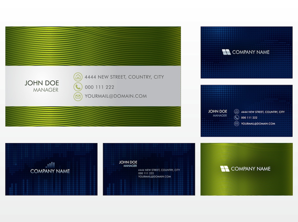 1024x765 Business Cards Vectors Vector Art Graphics