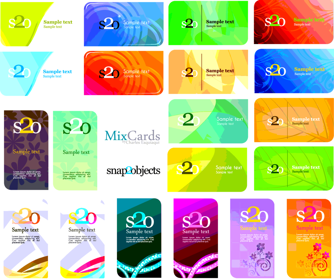 1116x936 Free Vector Business Card Template Designs Freevectors