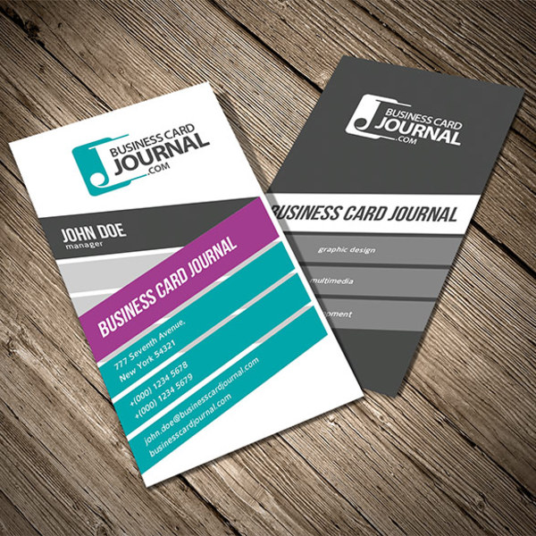 600x600 Free Vectors Colorful Vertical Business Card Template Business