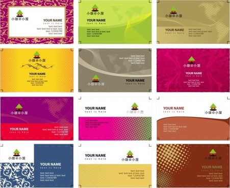 451x368 Business Card Cdr Template Free Download Vector Business Card