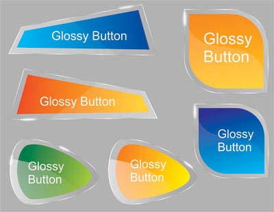 Glossy Banner Free Vector Art Design Shining Graphic Buttons Cdr 400x310 Glossy Banner Free Vector Art Design Shining Graphic Buttons Cdr