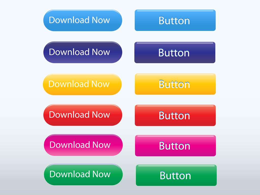 Rounded Web Buttons Vector Art Graphics 1024x768 Rounded Web Buttons Vector Art Graphics