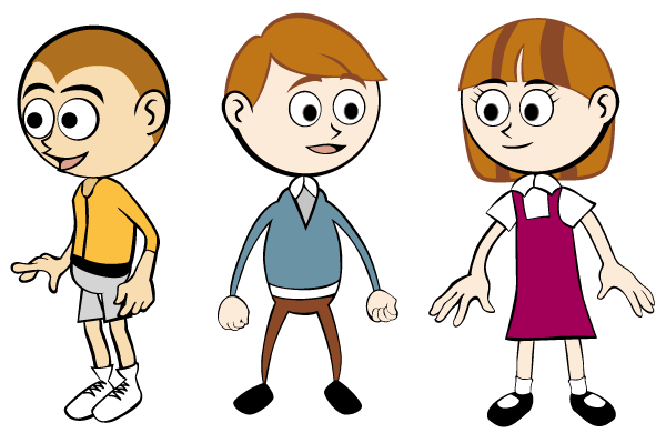 600x390 Vector Cartoon Children Illustration Download Free Vector Art