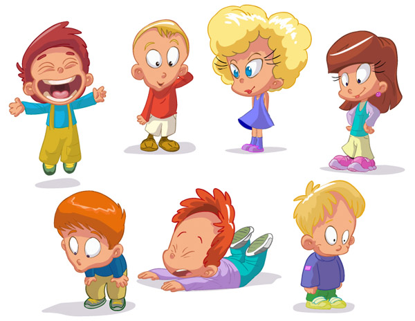 600x464 Cartoon Children