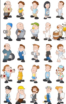 Cartoon Characters Vectors Free Download 275x429 Cartoon Characters Vectors Free Download
