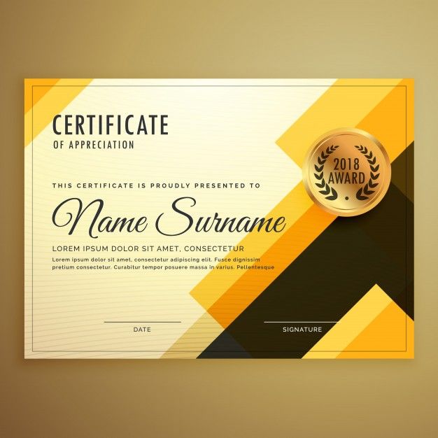 626x626 Golden Abstract Diploma Free Vector Editorial Design