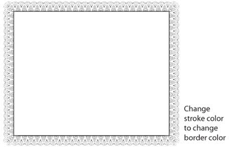 456x294 Certificate Border Vector Free Vector In Adobe Illustrator