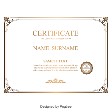 Free Vector Certificate Border at Vectorified.com | Collection of Free ...