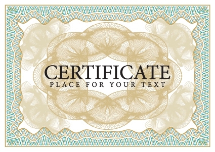 425x301 Certificate Design Vector Frame Free Vectors Ui Download
