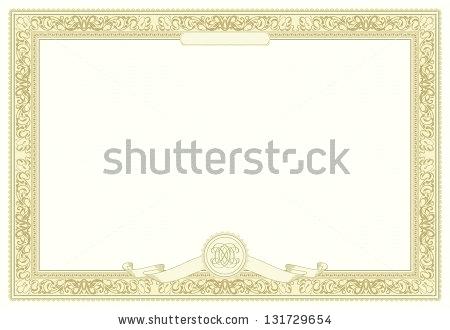 450x330 Blank Certificate Templates No Border Blank Certificate Border
