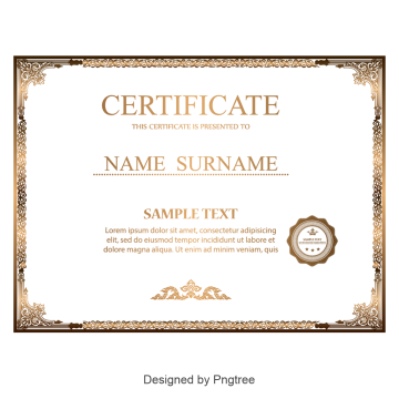 Free Vector Certificate Border at Vectorified.com | Collection of Free ...