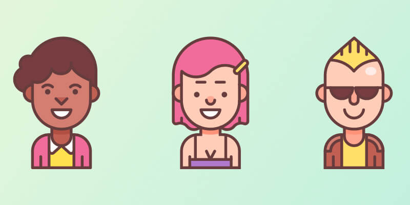 Free Vector Character Illustrations Bypeople 800x400 Free Vector Character Illustrations Bypeople