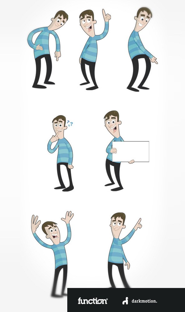 Free Vector Character Pack 594x1000 Free Vector Character Pack