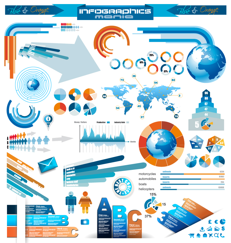 793x837 Infographics And Chart Design Free Vector Graphic Download