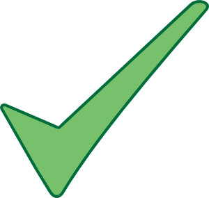 300x285 Check Mark Symbol Clip Art